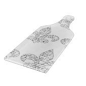 (紋章の)フラ・ダ・リのフランス人の原稿 カッティングボード (角)