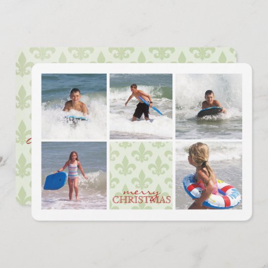 （紋章の）フラ・ダ・リの倍は数々のな写真カード味方しました シーズンカード (正面/裏面)