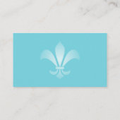 (紋章の)フラ・ダ・リの勾配はライト選びます色を衰退しました 名刺 (裏面)