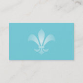 (紋章の)フラ・ダ・リの勾配はライト選びます色を衰退しました 名刺 (裏面)