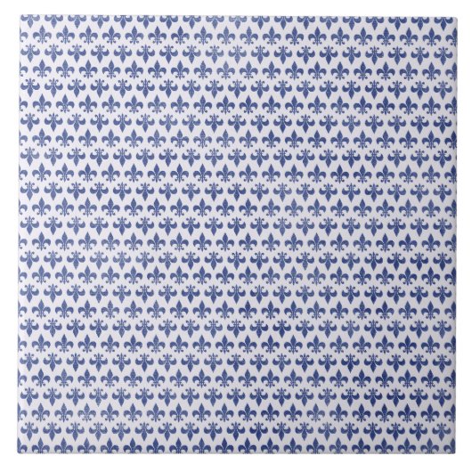 （紋章の）フラ・ダ・リの大きいタイル タイル (正面)