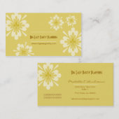 （紋章の）フラ・ダ・リの花 名刺 (正面/裏面)