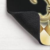 （紋章の）フラ・ダ・リのmousepad マウスパッド (コーナー)