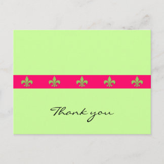 （紋章の）フラ・ダ・リはがき ポストカード