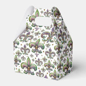 （紋章の）フラ・ダ・リウォーターカラーマルディグラスビベス フェイバーボックス (裏面サイド)