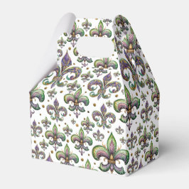 （紋章の）フラ・ダ・リウォーターカラーマルディグラスビベス フェイバーボックス