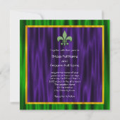 （紋章の）フラ・ダ・リエレガントマルディグ結婚ラス 招待状 (裏面)