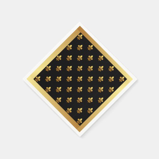 （紋章の）フラ・ダ・リカクテルナプキンス スタンダードカクテルナプキン (角)