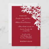 (紋章の)フラ・ダ・リカジュアルクリ結婚スマス 招待状 (裏面)