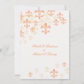 （紋章の）フラ・ダ・リカスケード結婚非公式3 招待状 (裏面)