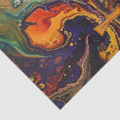 （紋章の）フラ・ダ・リカラフルマルディグラ 薄葉紙 (詳細)