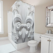 （紋章の）フラ・ダ・リクラシックショーカーテン シャワーカーテン (インサイチュ)