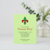 （紋章の）フラ・ダ・リクリスマスパーティの招待状 招待状 (スタンド正面)