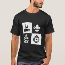 （紋章の）フラ・ダ・リスカウティングCampfire Compassボーイスカウト