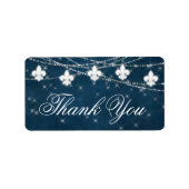 （紋章の）フラ・ダ・リネイビーブルーライト |あり素朴がとう ラベル (正面)