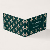 （紋章の）フラ・ダ・リパターフランスのン王室の、クリーム、緑 名刺 (外部)