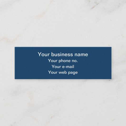 (紋章の)フラ・ダ・リパターフランスのン王室の、クリーム、青 スキニー名刺 (正面)