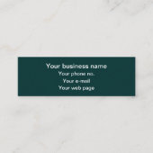 （紋章の）フラ・ダ・リパターフランスのン王室の、緑 スキニー名刺 (正面)