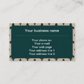 （紋章の）フラ・ダ・リパターフランスのン王室の、緑 名刺 (正面)