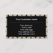 （紋章の）フラ・ダ・リパターフランスのン王室の、緑 名刺 (正面)