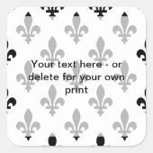 （紋章の）フラ・ダ・リパターフランスのン王室の,, Black スクエアシール (正面)