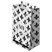 （紋章の）フラ・ダ・リパターフランスのン王室の,, Black スモールペーパーバッグ (正面アングル)