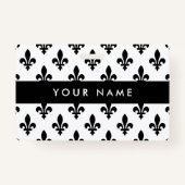 （紋章の）フラ・ダ・リパターフランスのン王室の,, Black バッジ (正面)