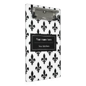 （紋章の）フラ・ダ・リパターフランスのン王室の,, Black ミニクリップボード (アングル)