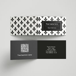 （紋章の）フラ・ダ・リパターフランスのン王室の,, Black 名刺