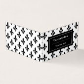 （紋章の）フラ・ダ・リパターフランスのン王室の,, Black 名刺 (外部)