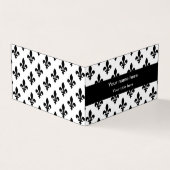 （紋章の）フラ・ダ・リパターフランスのン王室の,, Black 名刺 (外部)