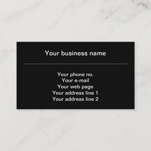 (紋章の)フラ・ダ・リパターフランスのン王室の,, Navy Blue 名刺 (正面)