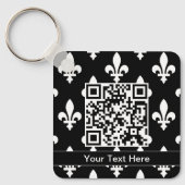 （紋章の）フラ・ダ・リパターフランスのン王室の,, White キーホルダー (正面)