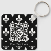 （紋章の）フラ・ダ・リパターフランスのン王室の,, White キーホルダー (裏面)