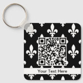 （紋章の）フラ・ダ・リパターフランスのン王室の,, White キーホルダー (正面)