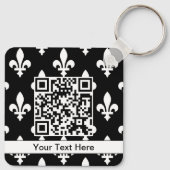 （紋章の）フラ・ダ・リパターフランスのン王室の,, White キーホルダー (裏面)