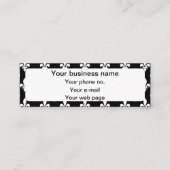 (紋章の)フラ・ダ・リパターフランスのン王室の,, White スキニー名刺 (正面)