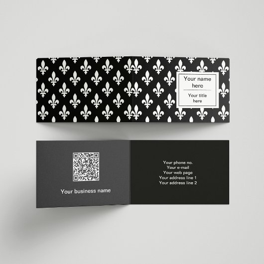 (紋章の)フラ・ダ・リパターフランスのン王室の,, White 名刺