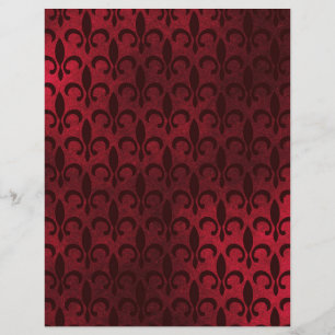 (紋章の)フラ・ダ・リパターン(の模様が)あるスクラップブックエフェメラ