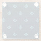 （紋章の）フラ・ダ・リパターン ガラスコースター (裏面)