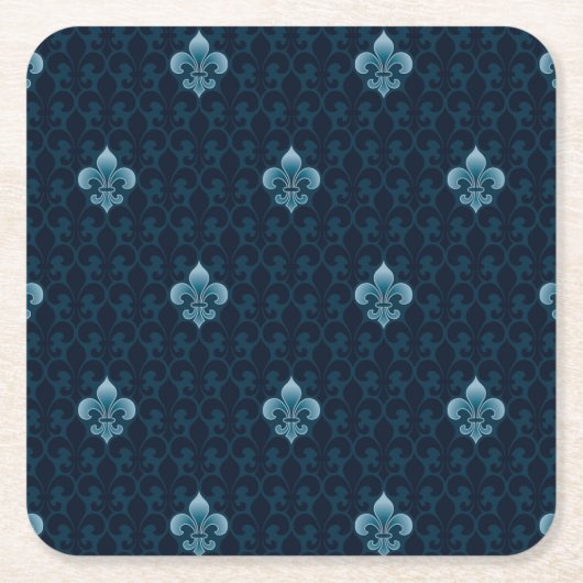 （紋章の）フラ・ダ・リパターン スクエアペーパーコースター (正面)