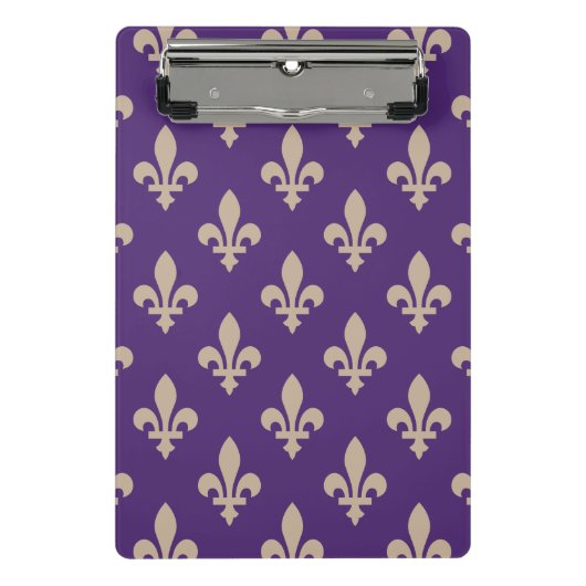 （紋章の）フラ・ダ・リパター王室のンフランスの、クリーム色 ミニクリップボード (正面)