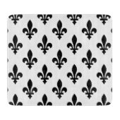 （紋章の）フラ・ダ・リパター王室のン、白フランスの色（黒） カッティングボード (正面)