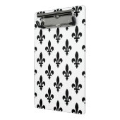 （紋章の）フラ・ダ・リパター王室のン、白フランスの色（黒） ミニクリップボード (アングル2)