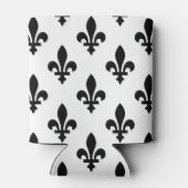 （紋章の）フラ・ダ・リパター王室のン、白フランスの色（黒） 缶クーラー (裏面)