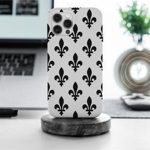 (紋章の)フラ・ダ・リパター王室のン、白フランスの色(黒) iPhone 15 PRO MAXケース