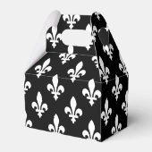 （紋章の）フラ・ダ・リパター王室のン、白（黒） フェイバーボックス (正面サイド)