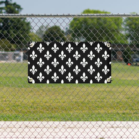 （紋章の）フラ・ダ・リパター王室のン、白（黒） 横断幕 (インサイチュ)