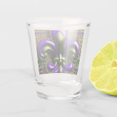 （紋章の）フラ・ダ・リビーズマルディグラ ショットグラス (裏面)