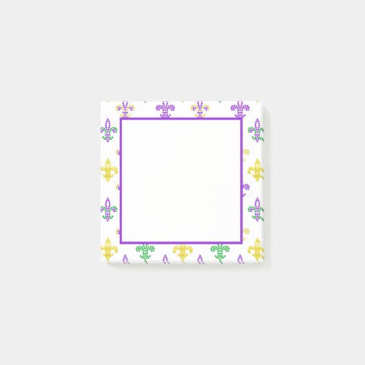 （紋章の）フラ・ダ・リビーズ – ホワイトノート ポストイット (正面)